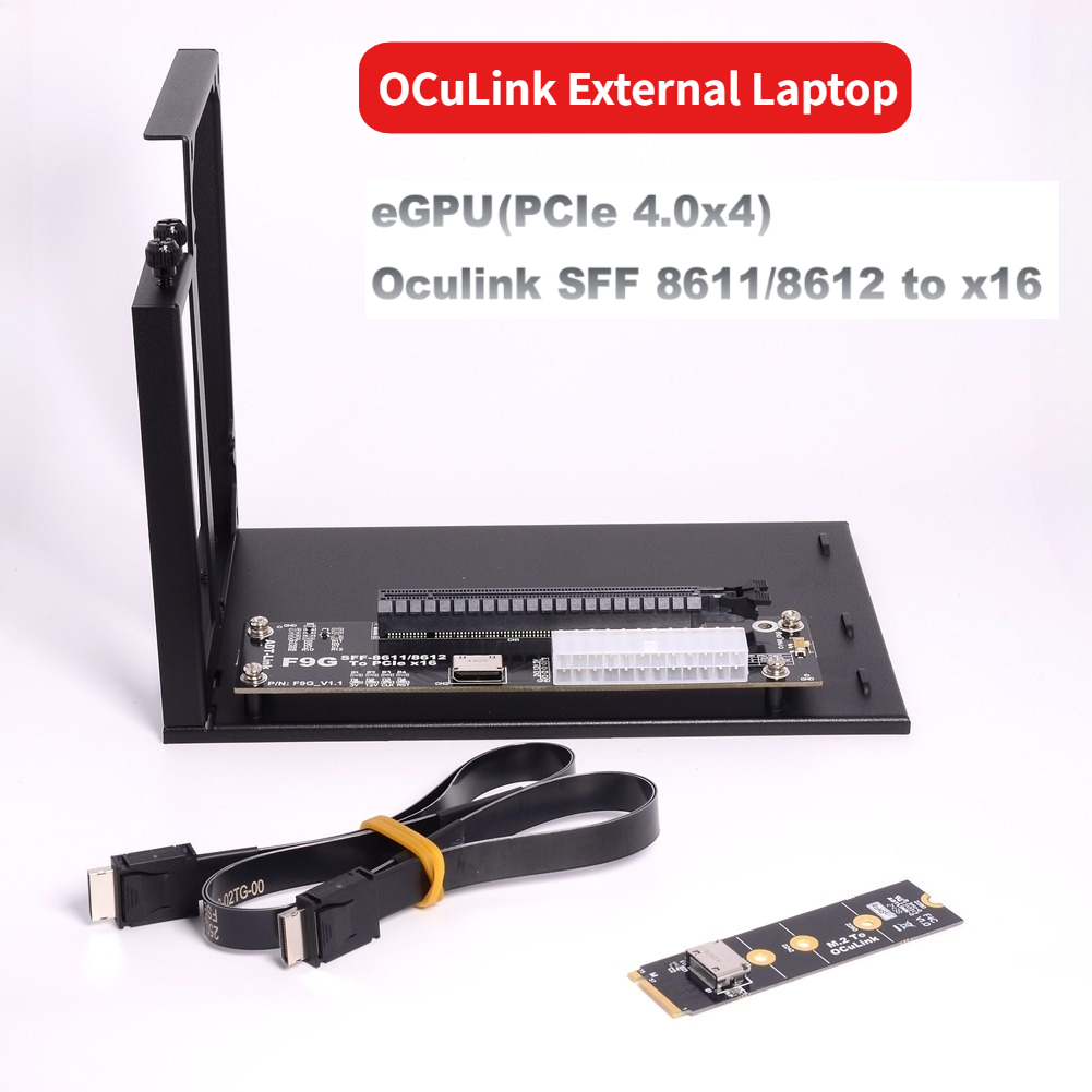 F9G-BK7 PCIe 4.0 X4 64Gbps OCu - Oculink Egpu Mini Pc recension och pris